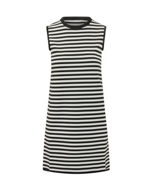 Max Mara Pure Elegant Suit With Slim Stripe Details - Black