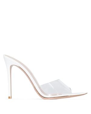 Gianvito Rossi Elle Mules - White