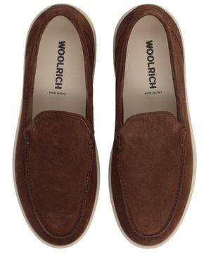 Woolrich Suede Loafers Leather - Brown
