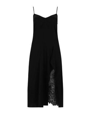 Acne Studios Satin Midi Dress - Black