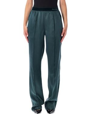 Tom Ford Silk Satin Pajama Pants - Blue