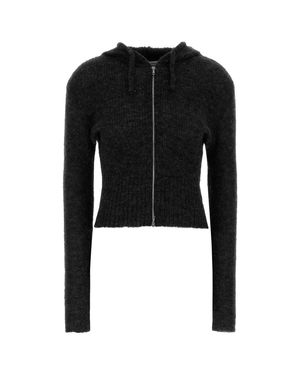Our Legacy Charcoal Alpaca Blend Sweatshirt - Black