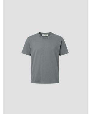 Our Legacy Box Fit Giro Neck T-Shirt - Gray