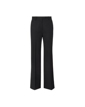 Fendi Tailored Wide-Leg Pants - Black