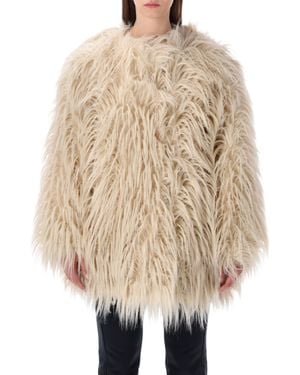 Goldbergh Elia Faux Fur Jacket - Natural
