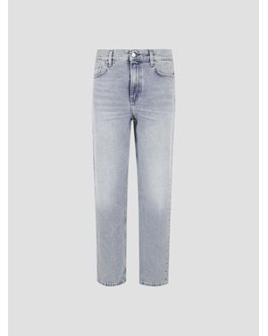 TOTEME Vintage Low Straight Jeans - Blue