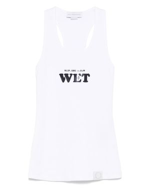 Stella McCartney Slippery When Wet Tank Top - White