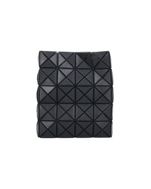 Issey Miyake Geometric Foldover Pouch - Black