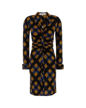 Diane von Furstenberg T-Shirt Sheska Dress - Black