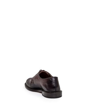 Doucal's Lace-Up Leather Shoes - Black