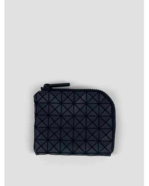 Issey Miyake Mini Wallet With Contemporary Design - Blue