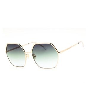 Isabel Marant Oversized Metal Sunglasses - Blue