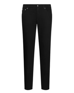 Dolce & Gabbana Stretch Denim Jeans - Black