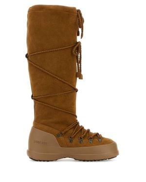 Moon Boot Suede Luna Boots - Brown