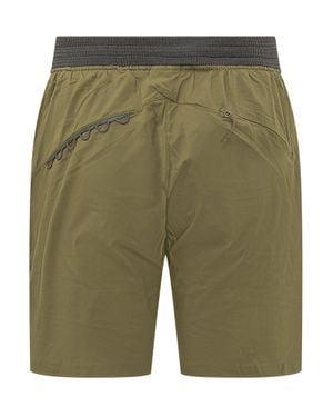 Klättermusen Innovative Technical Shorts With Adjustable Waistband - Green