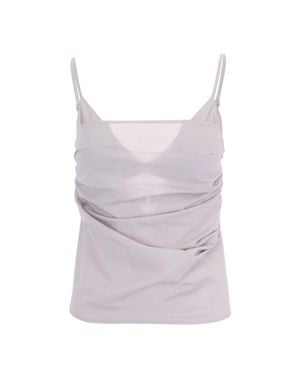 Patrizia Pepe Versatile Top For Modern Style - Gray