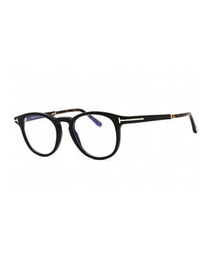 Tom Ford Mini Ft5891-B Sunglasses With Clear/-Light Block Lenses - Black