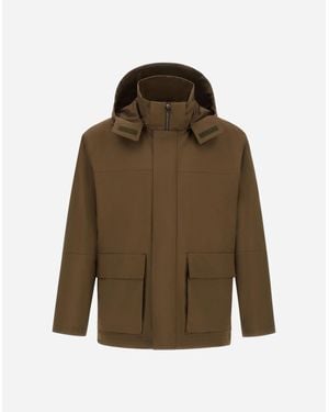 Herno Lightweight Military Jacket For Spring/Summer 2026 - Green