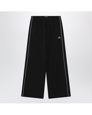 Balenciaga Cotton-Blend Track Pants - Black