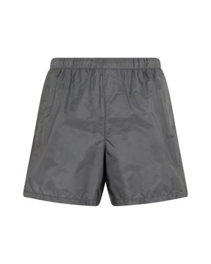 Prada Classic Re-Nylon Shorts For - Gray