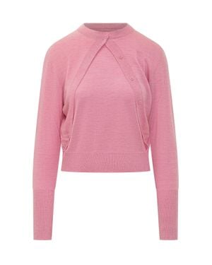 Pinko Tallin Cardigan - Pink