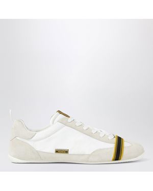 Fendi Wrap Mini Low-Top Sneakers - White