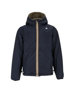 K-Way Padded Technical Coat - Blue