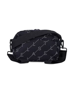 Stella McCartney Kids Logo Strap Crossbody Bag - Blue