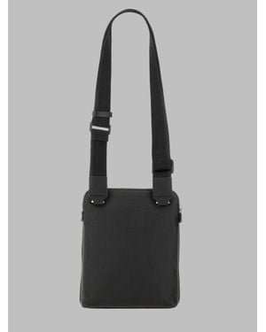 BOSS Mini Logo Shoulder Bag - Black
