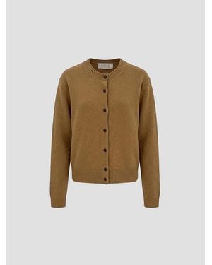 Rohe Classic Cardigan For Fall 2026 - Natural