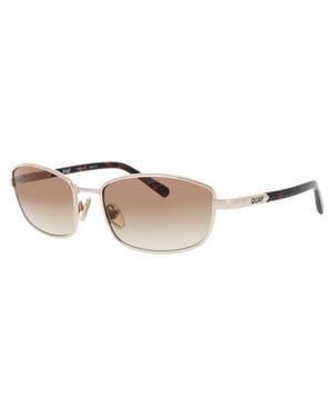 Quay Text Me Metal/Acetate Sunglasses 58-18-130 - Black