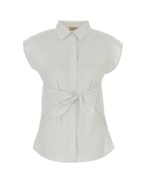 Calvin Klein Poplin Shirt For - White