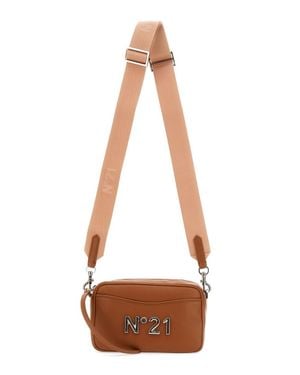 N°21 Logo Crossbody Bag - White