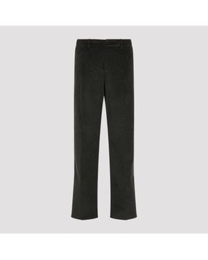 Etro Roma Stretch Cotton Corduroy Pants - Black