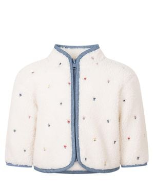 Stella McCartney Kids Embroidered Jacket - White
