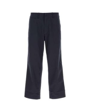 Nanamica Wide Chino Pants - Blue