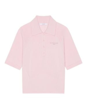 Givenchy Logo Polo Shirt - Pink