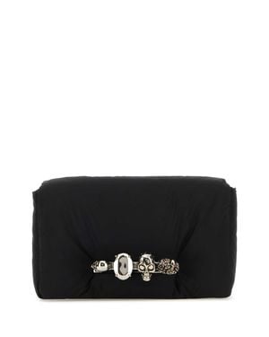McQueen Nylon The Puffy Knuckle Belt Bag - Black