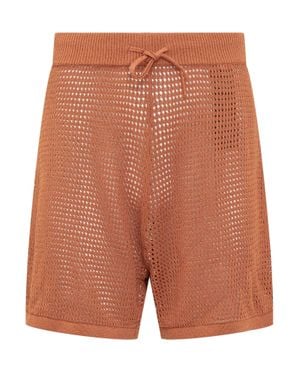 Nanushka Stylish Mini Shorts For Summer 2025 - Orange