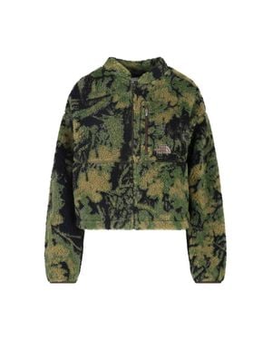 The North Face Extreme Pile 2 Camouflage Jacket - Green