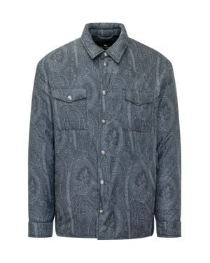 Etro Overshirt - Blue