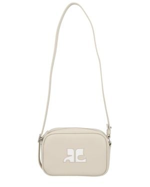 Courreges "Reedition Naplack" Bag - White