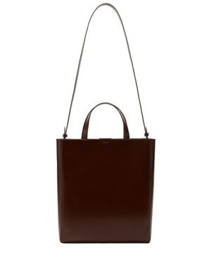 Soeur 100% Cow Leather Crossbody Bag - Brown