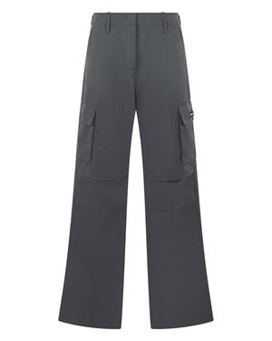 Coperni Cargo Pants With Wide Legs - Gray