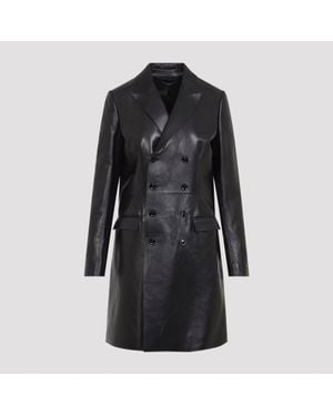 Tom Ford Silky Guanteria Leather Jacket - Black
