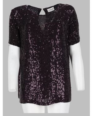 P.A.R.O.S.H. P. A.R. O.S. H. Gamma Blouse - Black