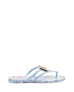 Dolce & Gabbana Elegant T-Strap Sandals - White