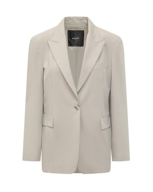 Pinko Fluid Blazer Jacket - White