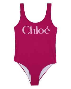 Chloé Mini Girls' Chic Summer Outfit - Pink