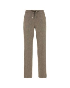 PT Torino Erica Stretch Wool-Blend Pant - Gray